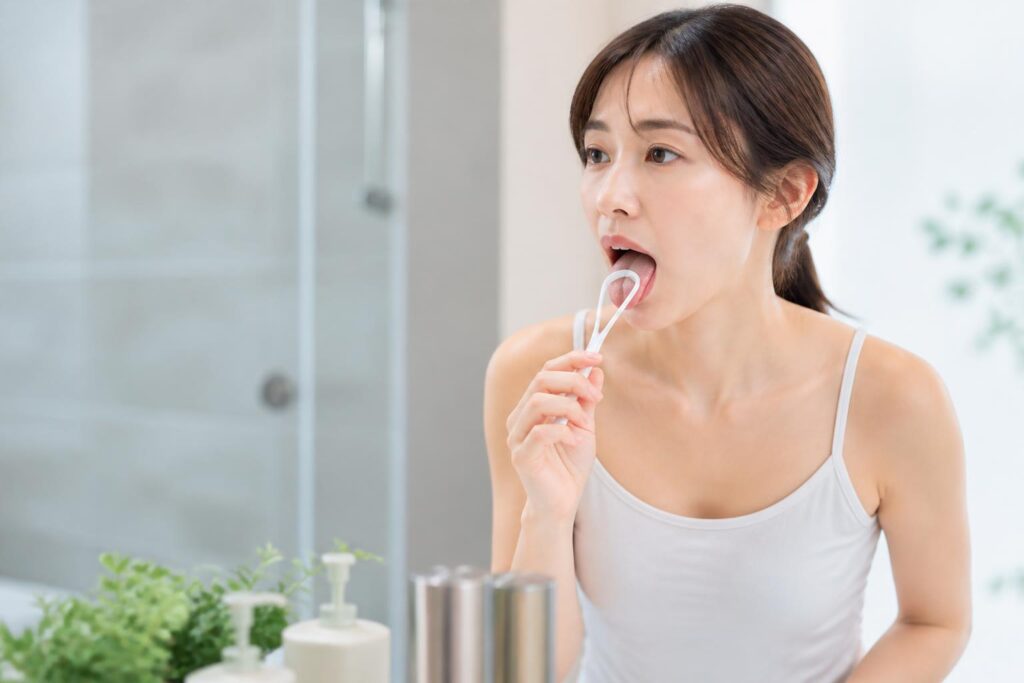 舌苔による口臭のケア方法は？
